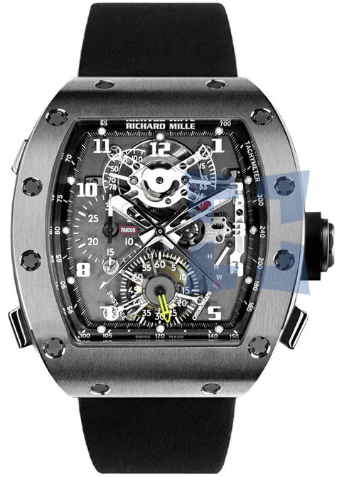 richard mille tourbillon 008|Richard Mille tourbillon price.